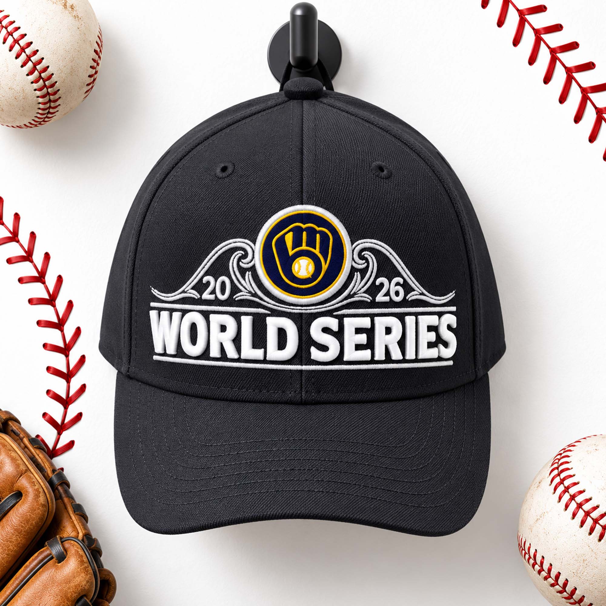 2026 Brewers World Series Locker Room Hat 2 2026 Brewers World Series Locker Room Hat667