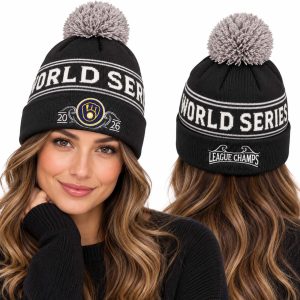 Brewers 2026 World Series Champions Locker Room Knit Hat 8 Brewers 2026 World Series Champions Locker Room Knit Hat5
