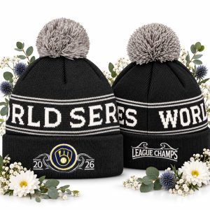Brewers 2026 World Series Champions Locker Room Knit Hat 6 Brewers 2026 World Series Champions Locker Room Knit Hat8