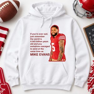 Christian McCaffrey 4.543 Billion Years Exist At The Same Time Mike Evans Shirt66