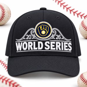 2026 Brewers World Series Locker Room Hat 9 2026 Brewers World Series Locker Room Hat